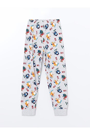 LC Waikiki LCW Kids Bisiklet Yaka Erkek Çocuk Pijama Takımı