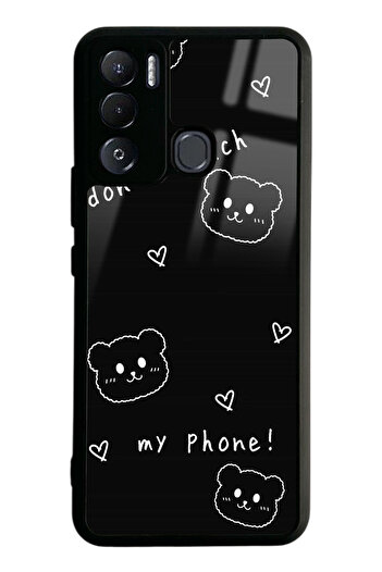 Spoyi Tecno Pova Neo Don'T Touch Design Glossy Phone Case