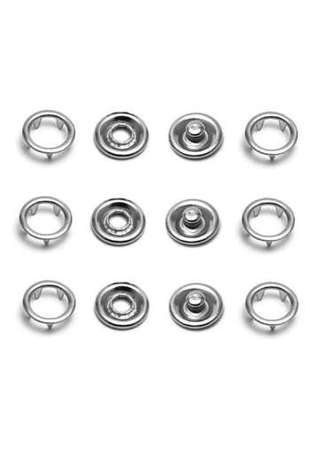 HOBİTEKS 9.5 mm Silver Color Baby Fencing 100 Pack