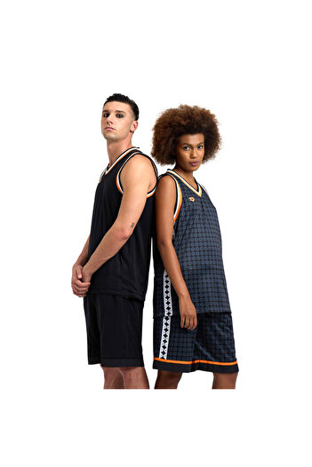 ARENA 50th Tank Top Mesh Reversible Unisex Siyah Günlük Stil T-shirt 006219131