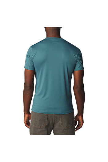Columbia Columbıa Am6084 Zero Rules Short Sleeve Shırt Erkek Yeşil Kısa Kollu T-shirt Am6084-336