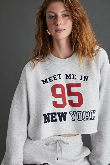 GRIMELANGE Gloryy Γυναικεία Comfort Fit Print Λεπτομερής ελαστική φόρμα γυμναστικής από οργανικό βαμβάκι Grimelange