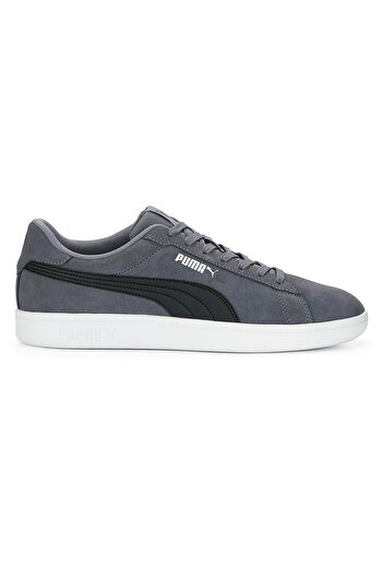 Puma Smash 3.0 Unisex Gray Sneaker Shoes 39098408