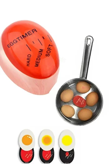 AYGÖREN HOME Stunt Egg Timer with 3-Stage Indicator