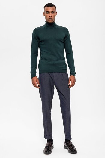 Antioch Green Full-Top Men's Knitwear