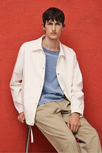 H&M Paçaları Kat İzli Chino Regular Fit