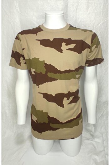 SINGLE SWORD Ανδρικό μπλουζάκι με κοντό μανίκι Crew Neck Camouflage