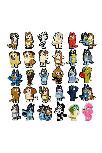 Choice 30pcs Random 30pcs/Set Moose Collection Shoe Charms For Cave Shoes Diy Decorations Accessories For S