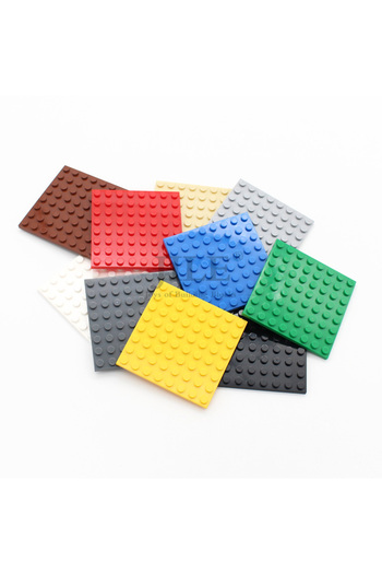 Choice mix color 10pcs 10pcs Compatible 41539 Plate 8x8 Base Board Building Blocks Thin Figures Bricks DIY