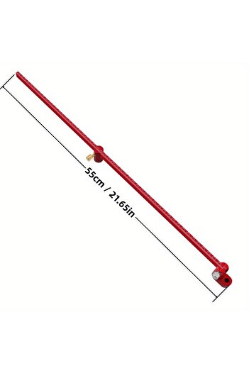 Choice1 Metric 550mm 320/550mm Adjustable Drawing Circle Ruler, Aluminum Compass Scribe Center Finder,Carpen
