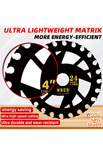 Choice 110mm 20mm Wood Cutting black 1PC Efficient Energy Saving Lithium Electric Saw Blade ForWoodworking