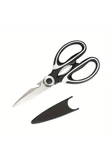 Choice 1pc Black Multifunction Stainless Steel Kitchen Tools Strong Home Vegetable Chopping Chicken Bone Fi