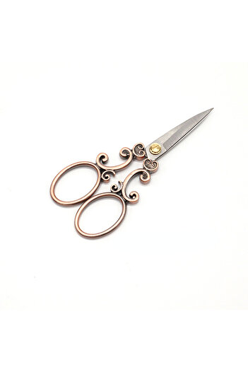 Choice Copper 1pc Vintage European Style Needlework Embroidery Scissors Diy Handmade Classical Scissors Sew