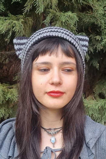 KRIMO Kpop Felix Kedi Kulaklı Örgü Bere