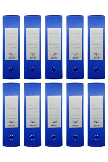 Temel Archive and Project Box 29X40X9Cm Blue 10 Pieces