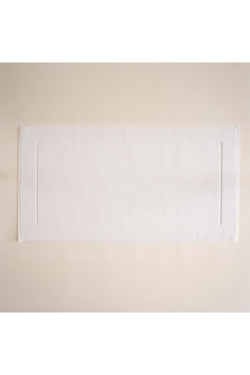 Penelope White Noa Series - 100% βαμβακερό χαλάκι μπάνιου, 60x110 cm