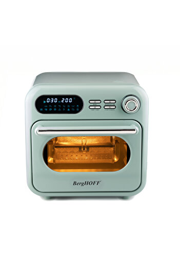 Berghoff GEM RETRO 18 Litre Mint Yeşil Rengi Airfryer + Fırın