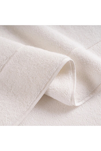 Penelope White Noa Series - 100% βαμβακερό χαλάκι μπάνιου, 60x110 cm