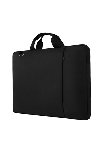 D'VERS Unisex Μαύρη θήκη Macbook - Τσάντα χειρός και ώμου για φορητό υπολογιστή 13-14-15,6-16,1-16,9 ιντσών