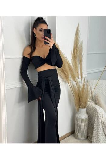 hipnoz butik Women's Skirt Bustier Double Suit