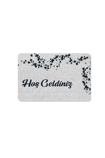 M&H Quality Welcome Written Coco Look Decorative Door Front and Interior Mat