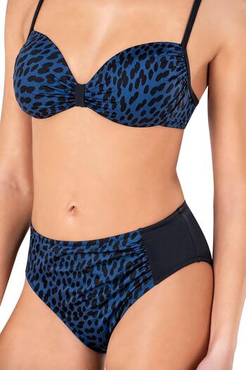Endeep Women's Leopard Pattern Padded Bikini Set