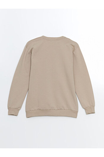 LC Waikiki Crew Neck Long Sleeve Printed Boys' Sweatshirt