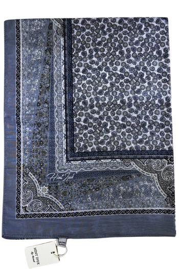 Hint İpek Sparkly Ethnic Etro Retro Pattern Silky Efsun Shawl