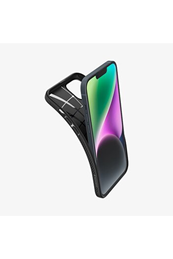 Spigen iPhone 14 Plus Kılıf Liquid Air Matte Black - ACS04891