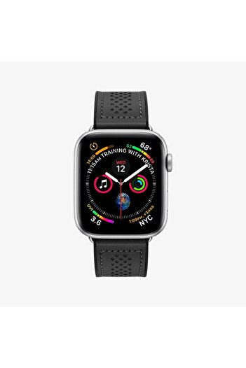 Spigen Apple Watch 49mm Ultra 3/2/1 - 46mm 10/11-45mm 9/8/7-44mm SE2/SE/6/5/4 Kayış Fit Black - 062MP25079