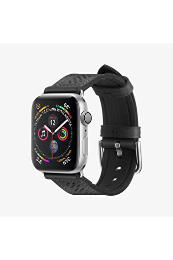 Spigen Apple Watch 49mm Ultra 3/2/1 - 46mm 10/11-45mm 9/8/7-44mm SE2/SE/6/5/4 Kayış Fit Black - 062MP25079