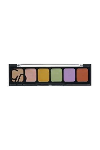 Golden Rose Correct&Conceal Camuflage Cream Palette Color Corrector&Concealer Camouflage Cream Palette 6*2 g