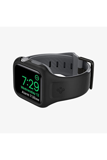 Spigen Apple Watch 40mm (Seri SE2/6/SE/5/4) Kılıf & Kordon Kayış Liquid Air Pro Black - AMP02020