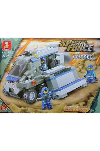 Sluban Plastic Blocks Army Car - 267 pcs