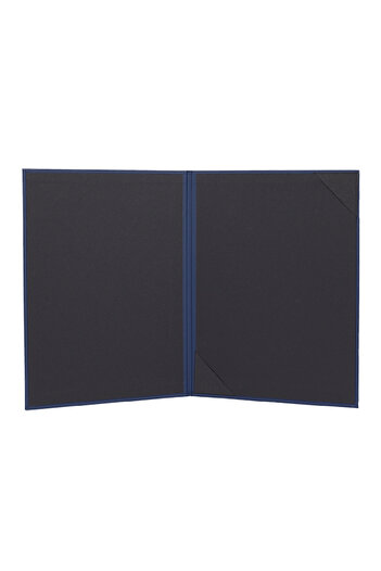 Milim Matbaa Blue Color Diploma Container