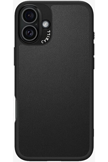 Spigen Ciel by CYRILL iPhone 16 Kılıf Kajuk Mag MagSafe özellikli Black - ACS08411