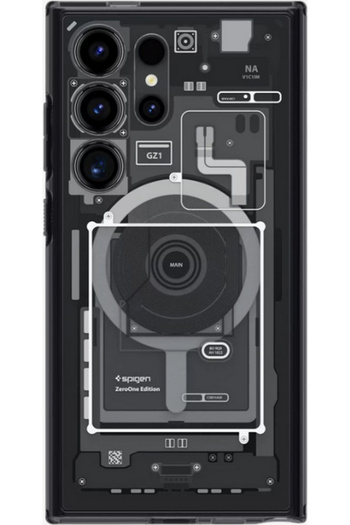 Spigen Galaxy S24 Ultra Kılıf Ultra Hybrid Onetap Metal Ring MagFit Zero One - ACS07298