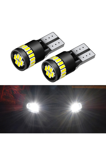 Choice White AUXITO 2Pcs Auto Lamp W5W T10 LED Canbus No Error Car Clearance Parking Light 194 168 Interior
