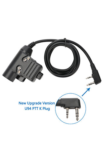 BAOFENG Airsoft Tactical Headset U94 PTT with Button for UV-5R UV-S9 Plus UV-21 17 Pro 2...