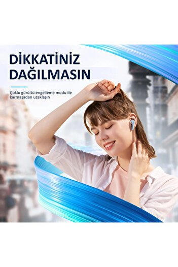 Anker Soundcore Life P3 Tws Bluetooth 5.2 Kulaklık - Oyun Modu - Hibrit Aktif Gürültü Önleme Gökyüzü