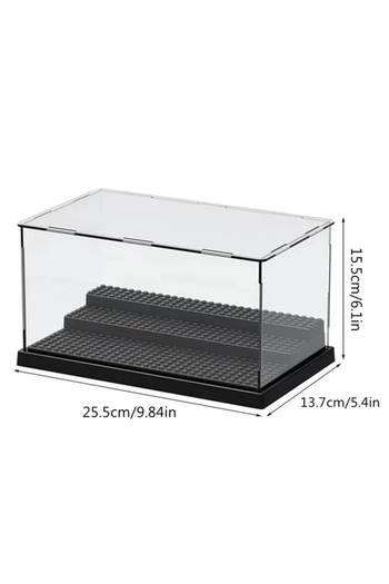 Choice1 Display Box Acrylic Transparent Display Box Building Blocks Model Assemble Dust Cover Figures Toys P
