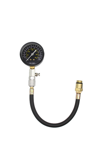 Choice Engine Cylinder Compressions Tester Kit 0-300PSI Pressure Gauge Check Test Tool Automotive Repair...