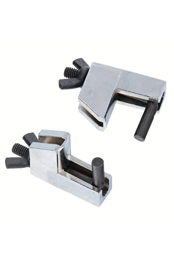 Choice 2pcs Heavy-Duty Metal Ferrule Hose Clamp Set Small Hose Pincher Clamp Tool for Automotive Repair ...
