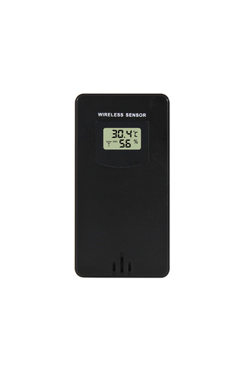 Choice1 black Temperature Humidity Wireless Sensor Meter Hygrometer Electronic Digital Thermometer In/Outdoo