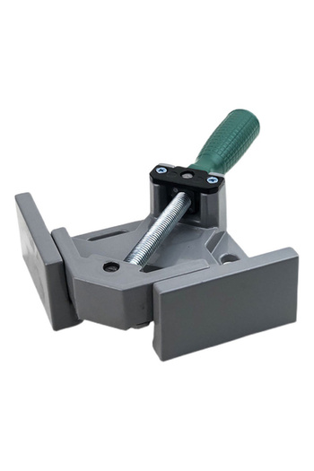 Choice Aluminum Alloy Wood Working Jigs, 90 Degrees Angle Clamp, Single Handle, Adjustable Swing Jaw for...