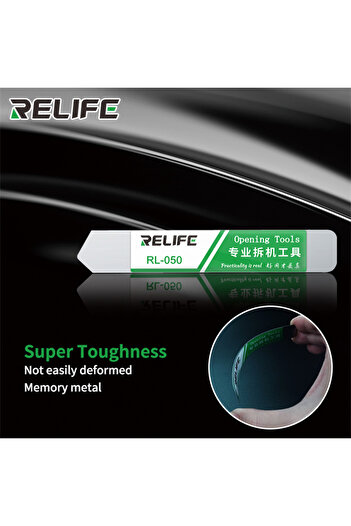 Choice RELIFE RL-050 Professional Opening Tools High Strength Stainless Steel Mobile Phone Tablet LCD S...