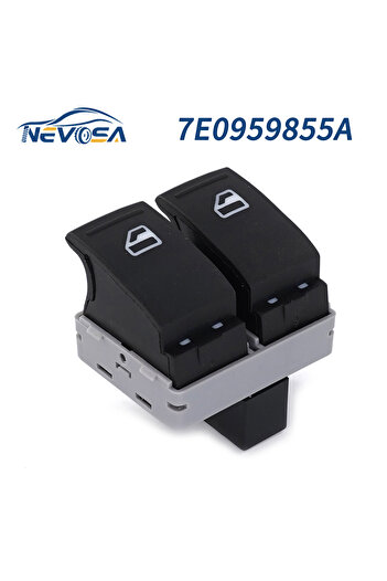 Choice 7E0959855A NEVOSA 7E0959855A زر التحكم الرئيسي في رافعة نافذة السيارة لسيارة VW Transporter T5 T6