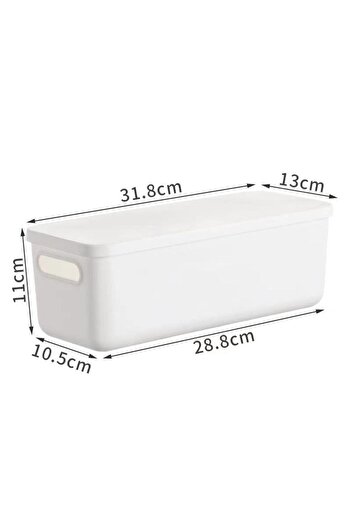 Choice lidless Organizer Basket Toys Sundries Cosmetics Clothing Lidless Storage Box Dustproof Plastic Stor