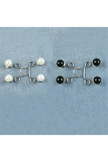 Choice 3.2cm 2PCs Waist Button, Studless, Removable Button Tool for Waist Adjustment, Adjustable Button for