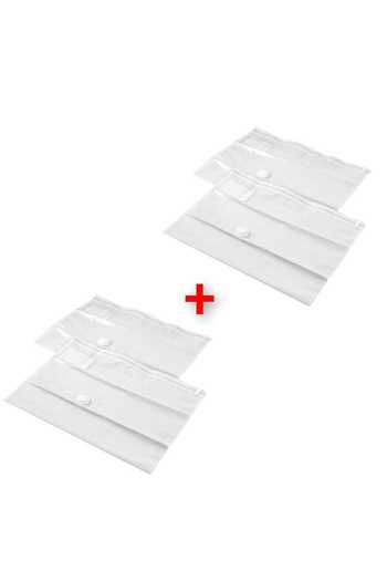 IKEA 4 Pieces Vacuum Trash 67X100 cm Set of 4 Vacuum Bags Storage Bag